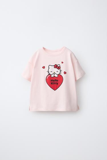 6-14 YEARS/ HELLO KITTY© SANRIO PRINT PYJAMAS — Light pink 2