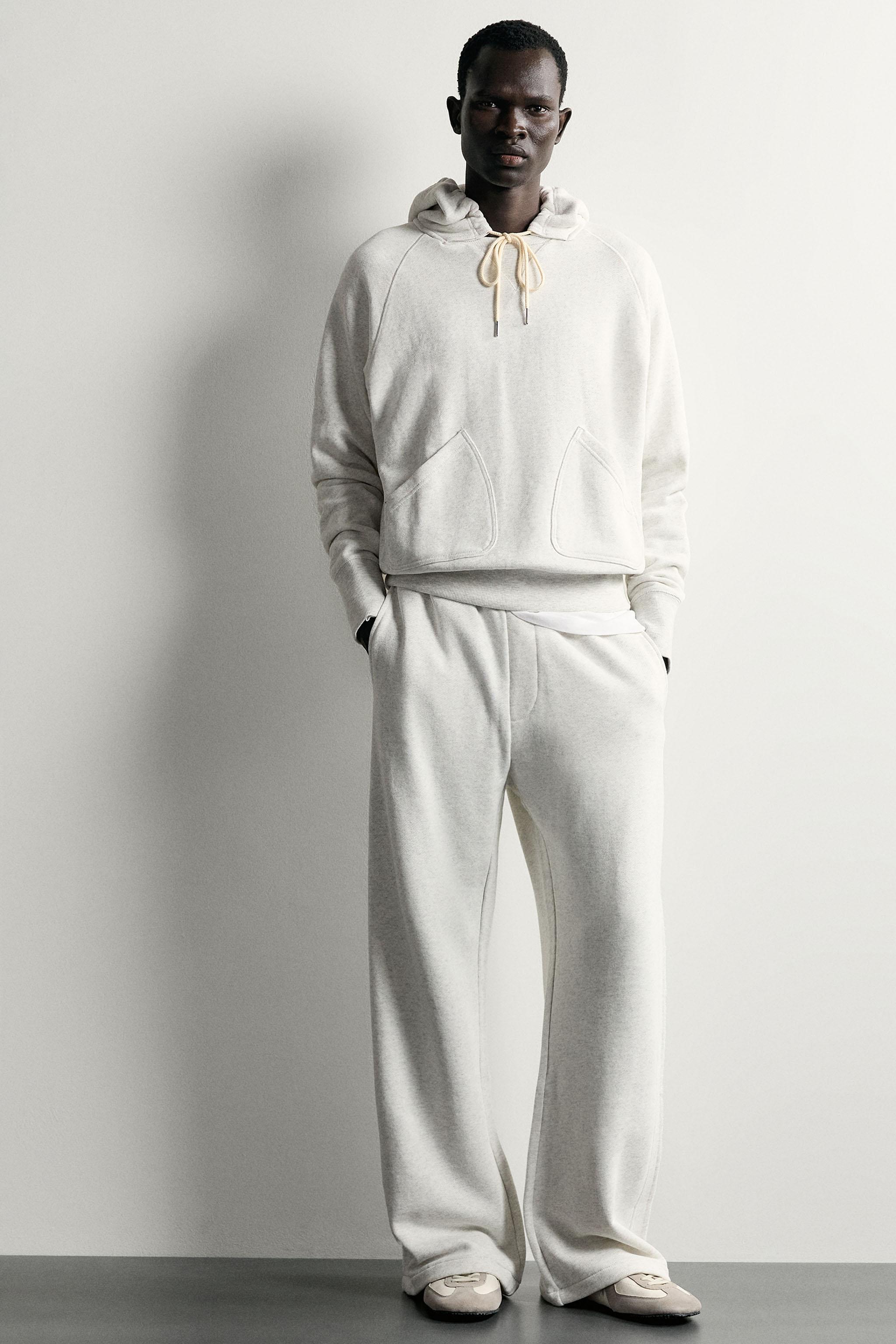 Zara RELAXED FIT KAPÜŞONLU SWEATSHIRT görsel 8