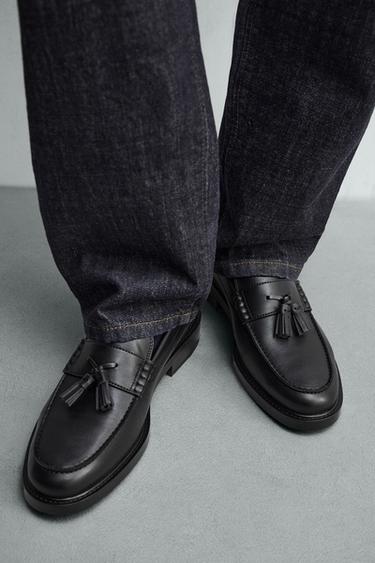 MOCASSINS CHICS À MASQUE - Noir de Zara - Image 2