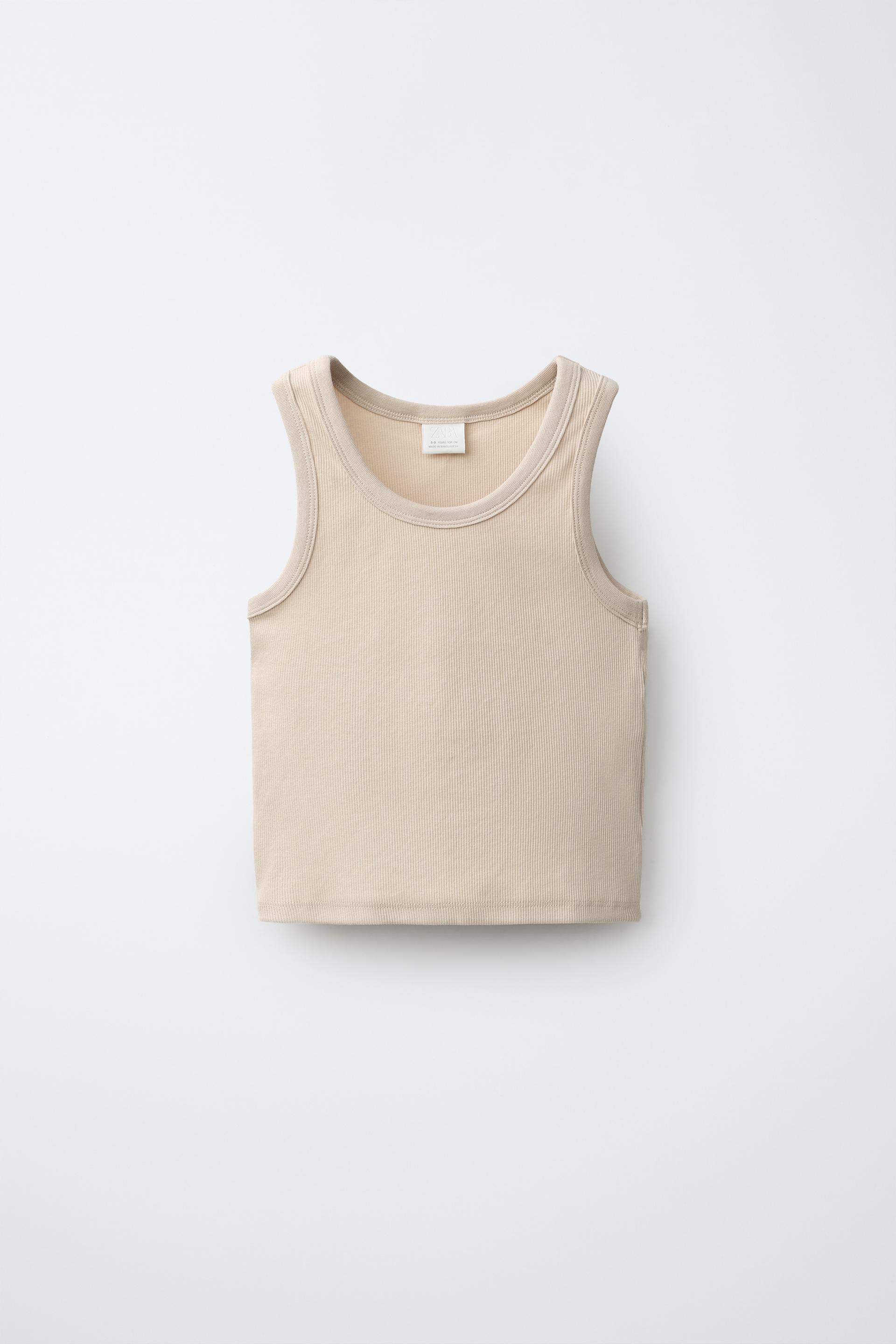 Plain Ribbed T-Shirt