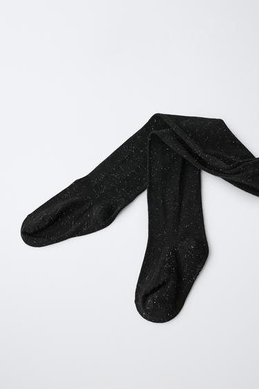 SHIMMER TIGHTS — Black 2