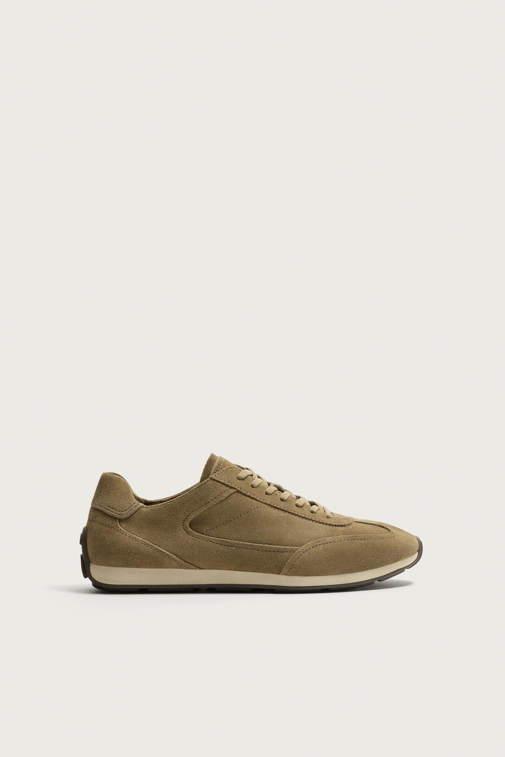 Casual Leather Sneakers — Men's