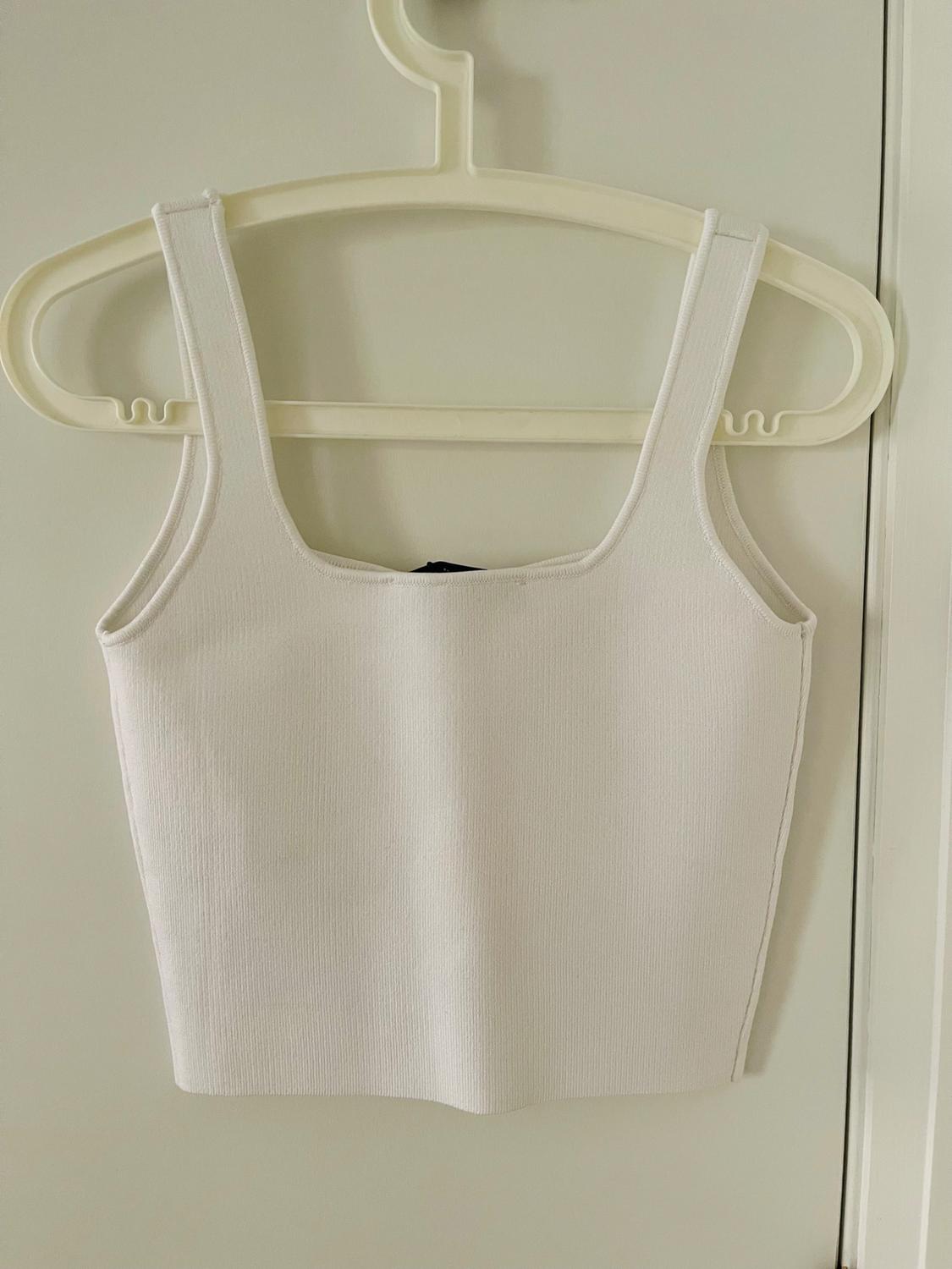 TOP CROP PUNTO LISO - Image 2