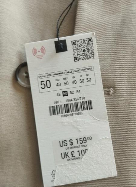 LINEN - COTTON SUIT BLAZER - Image 4