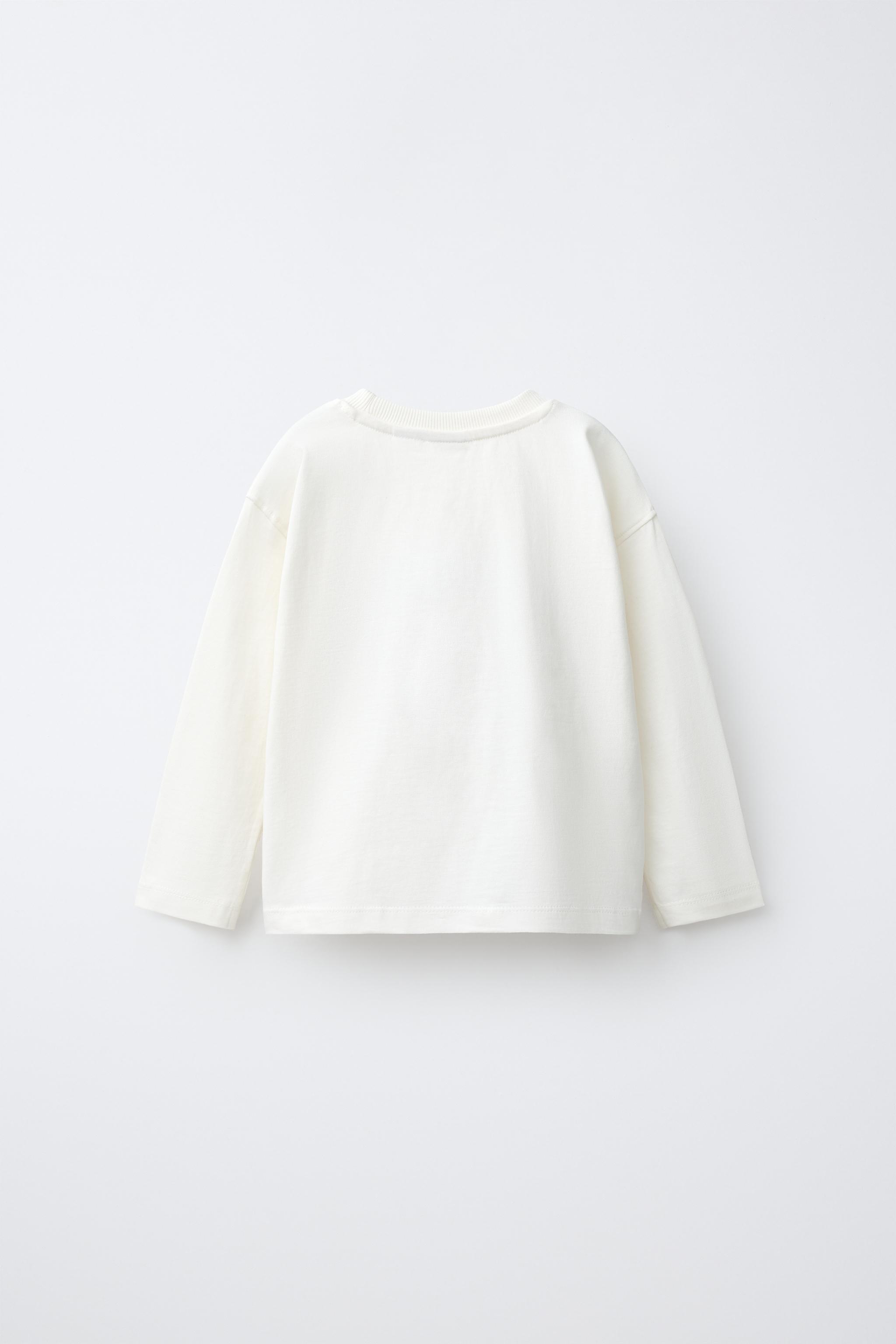 ANIMAL PRINT T-SHIRT — Oyster-white