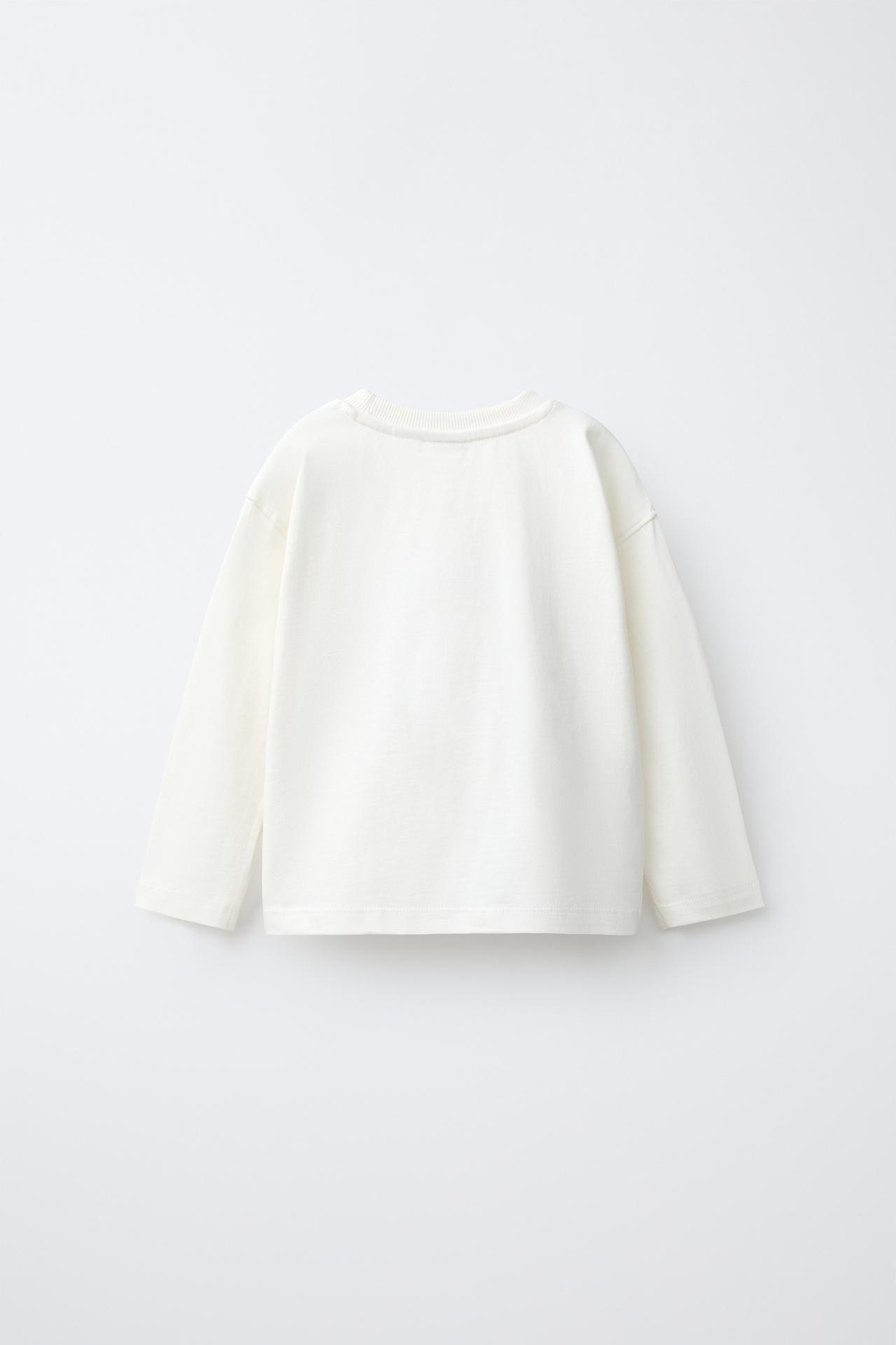 ANIMAL PRINT T-SHIRT — Oyster-white