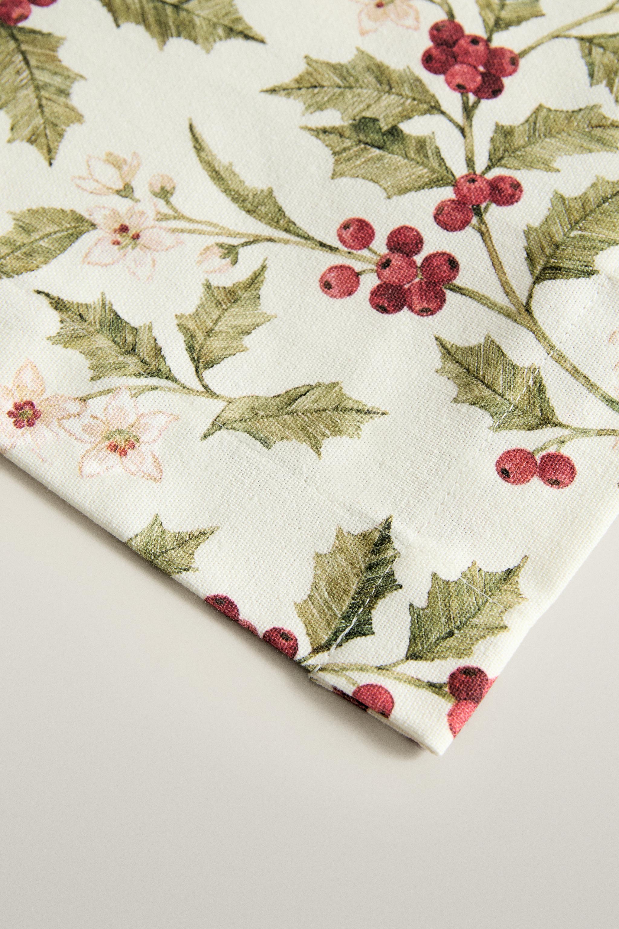 NAPPE COTON HOUX DE NOËL