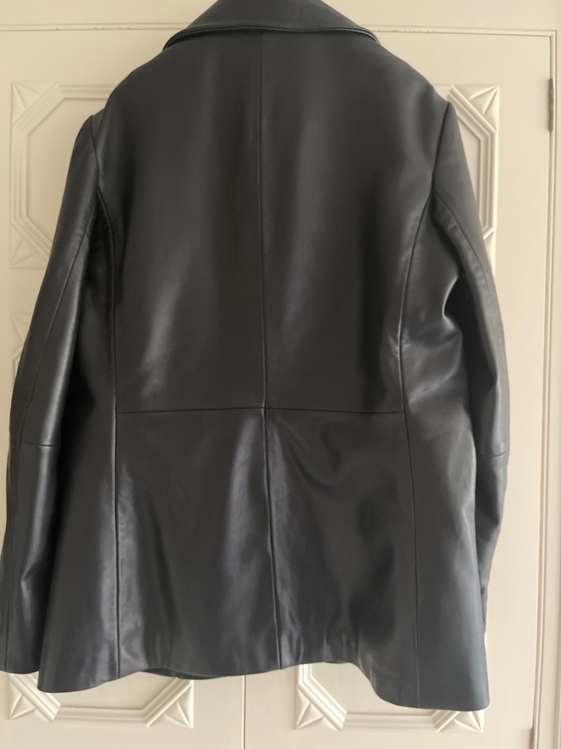 ZW COLLECTION LIMITED EDITION 100% LEATHER BLAZER - Image 2