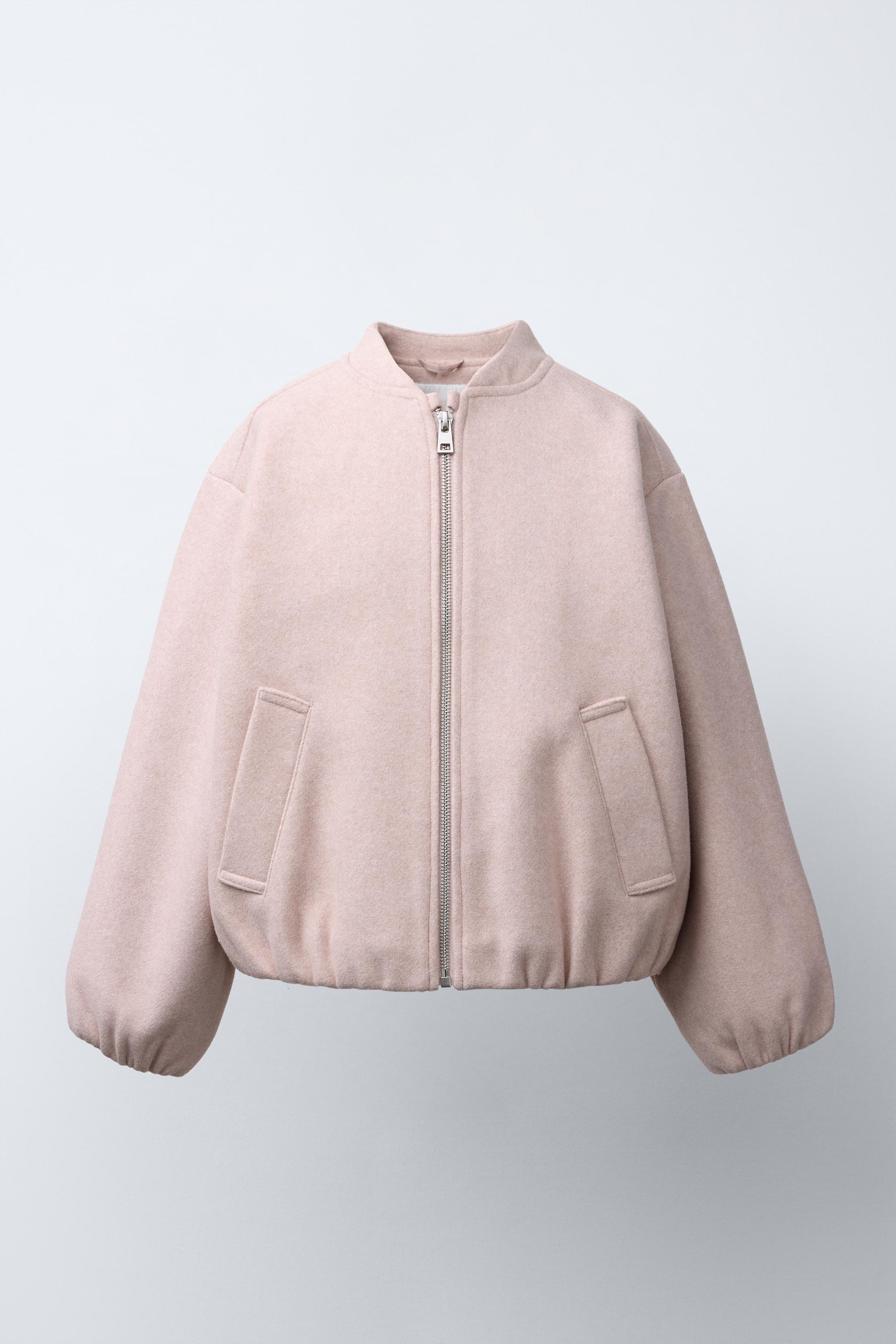 SOFT BOMBER JACKET - Light beige | ZARA United States