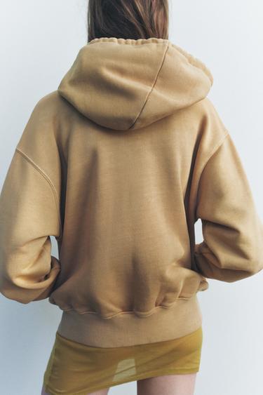CHAQUETA LAVADA CREMALLERA - Toffe de Zara