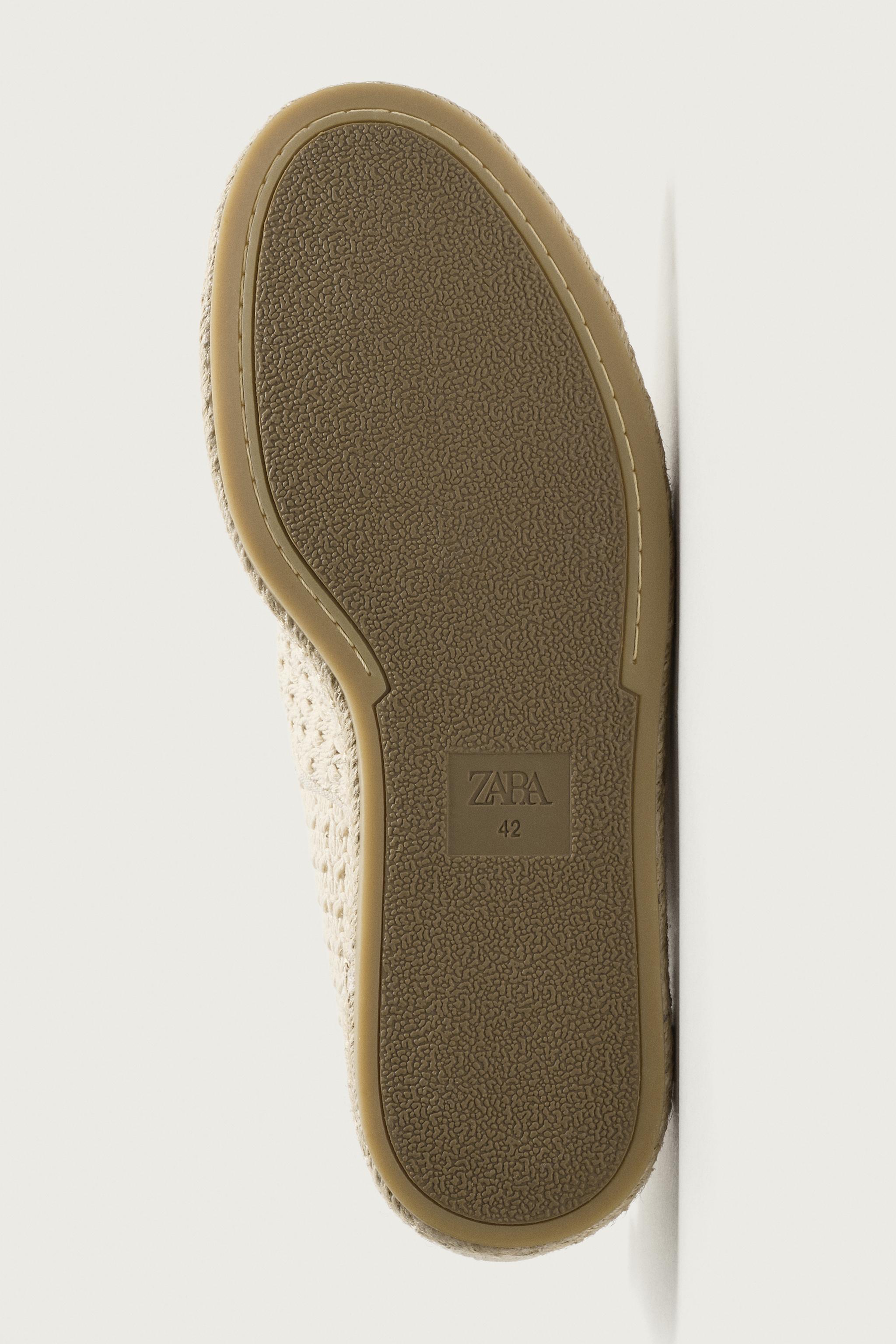 Zara Örme Kumaş Espadril görsel 7