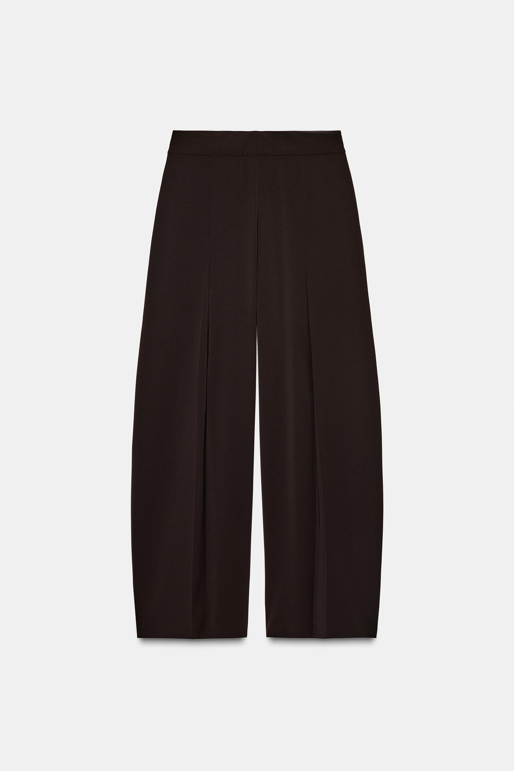 ZW COLLECTION ワイドレッグパンツ - ストライプ | ZARA Japan / 日本