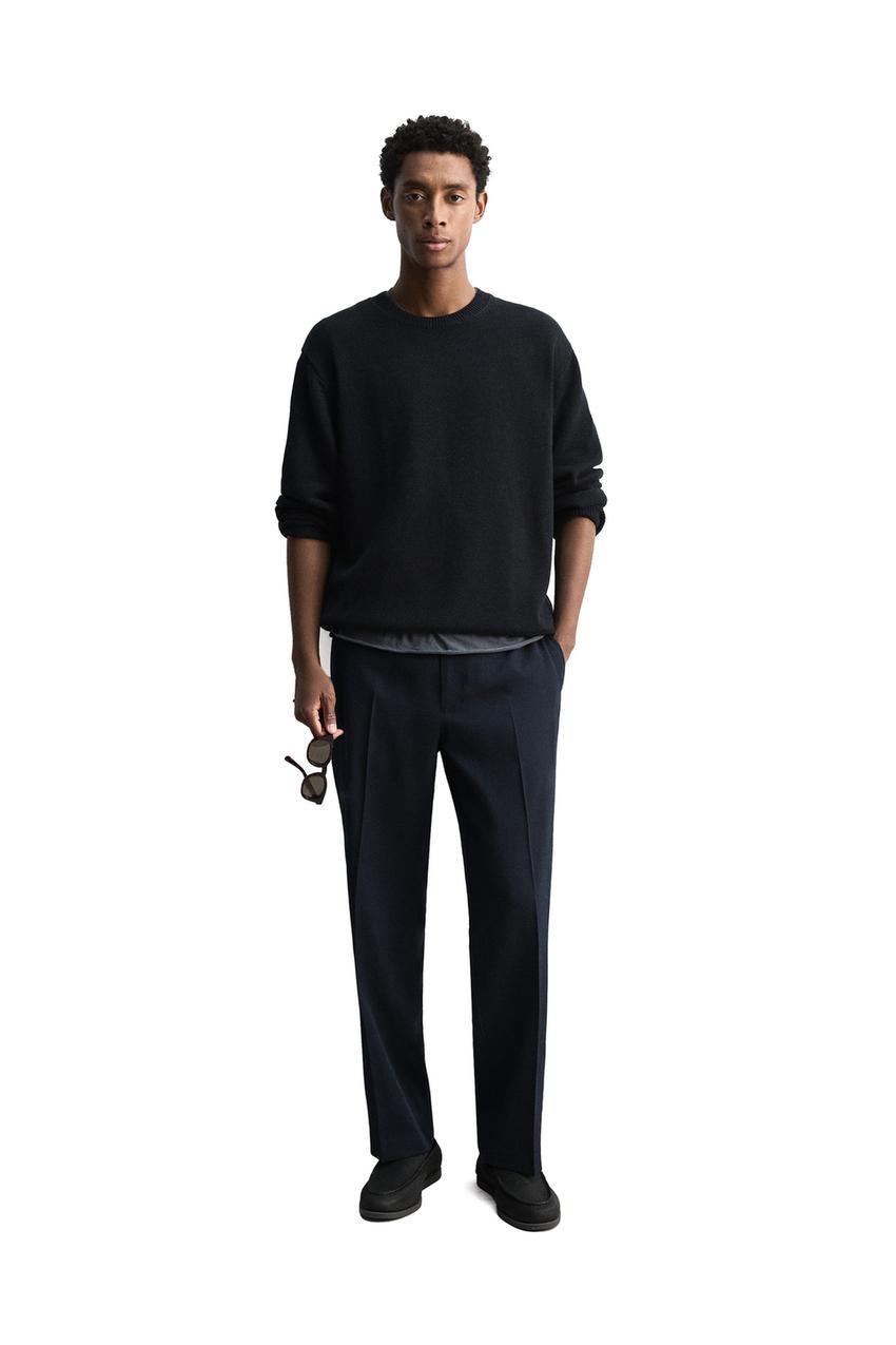 REGULAR FIT-BYXOR 100% ULL