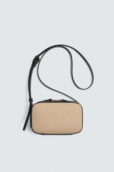BANDOLERA TRENZADA - Negro de Zara