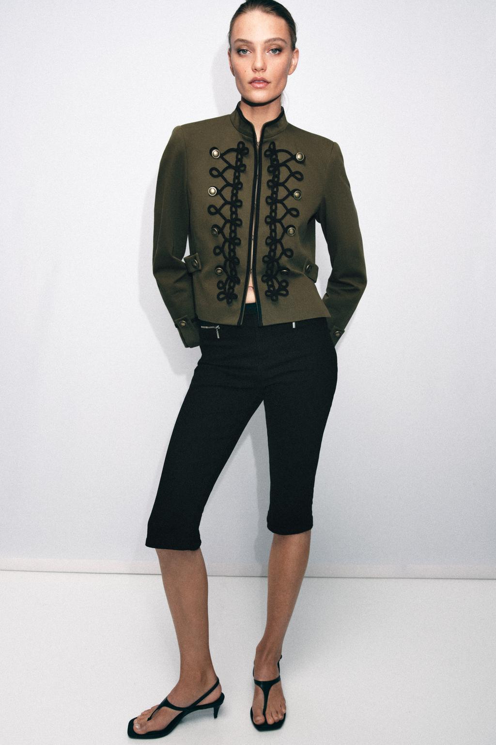 BLAZER WITH EPAULETS AND FIREMAN CLASP - image 2