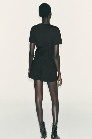T-SHIRT BIJOU - Noir de Zara - Image 4