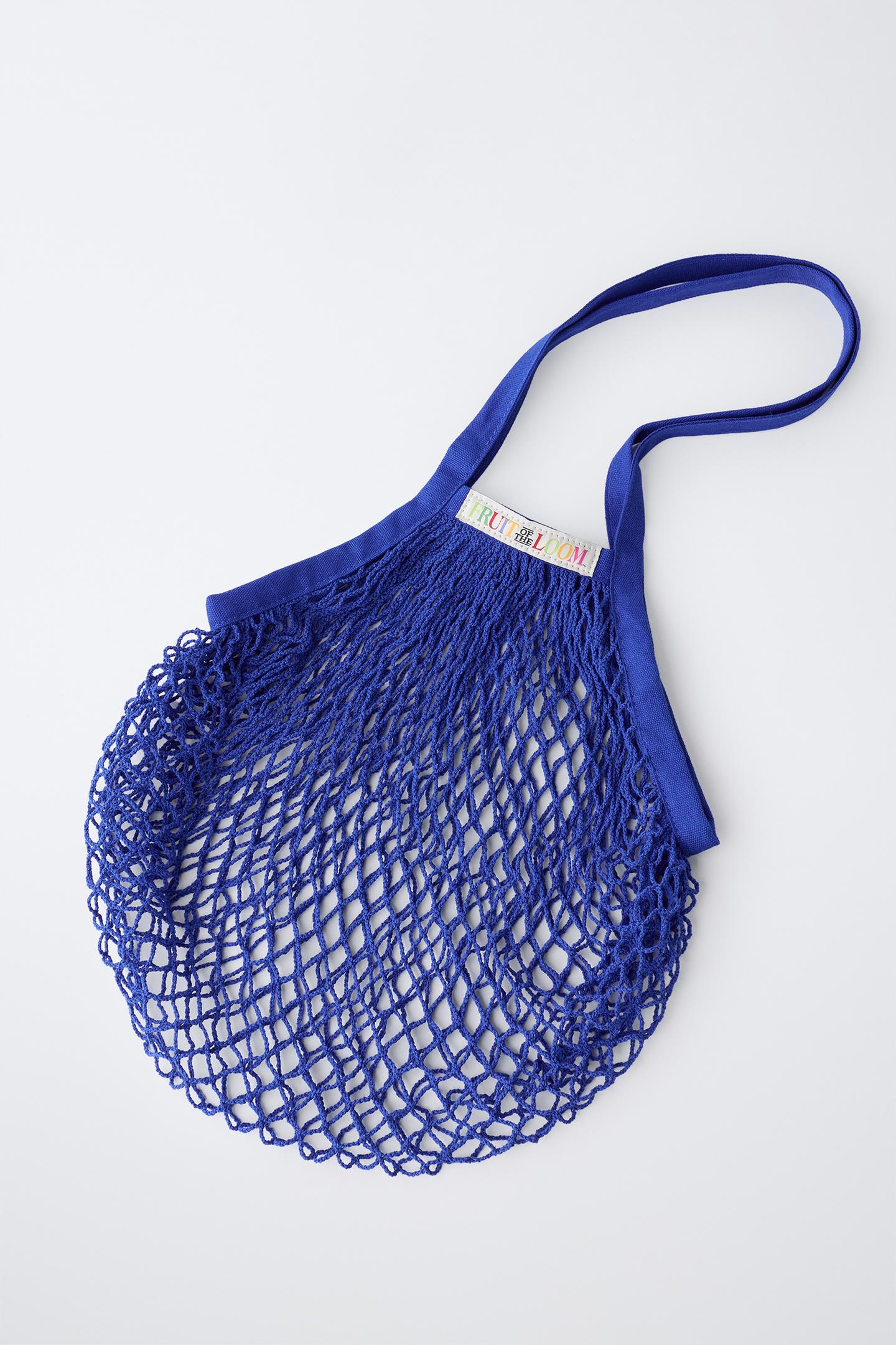 Детская сумка Zara Fruit OF the Loom™ Label Mesh, цвет: Голубоватый — фото 4
