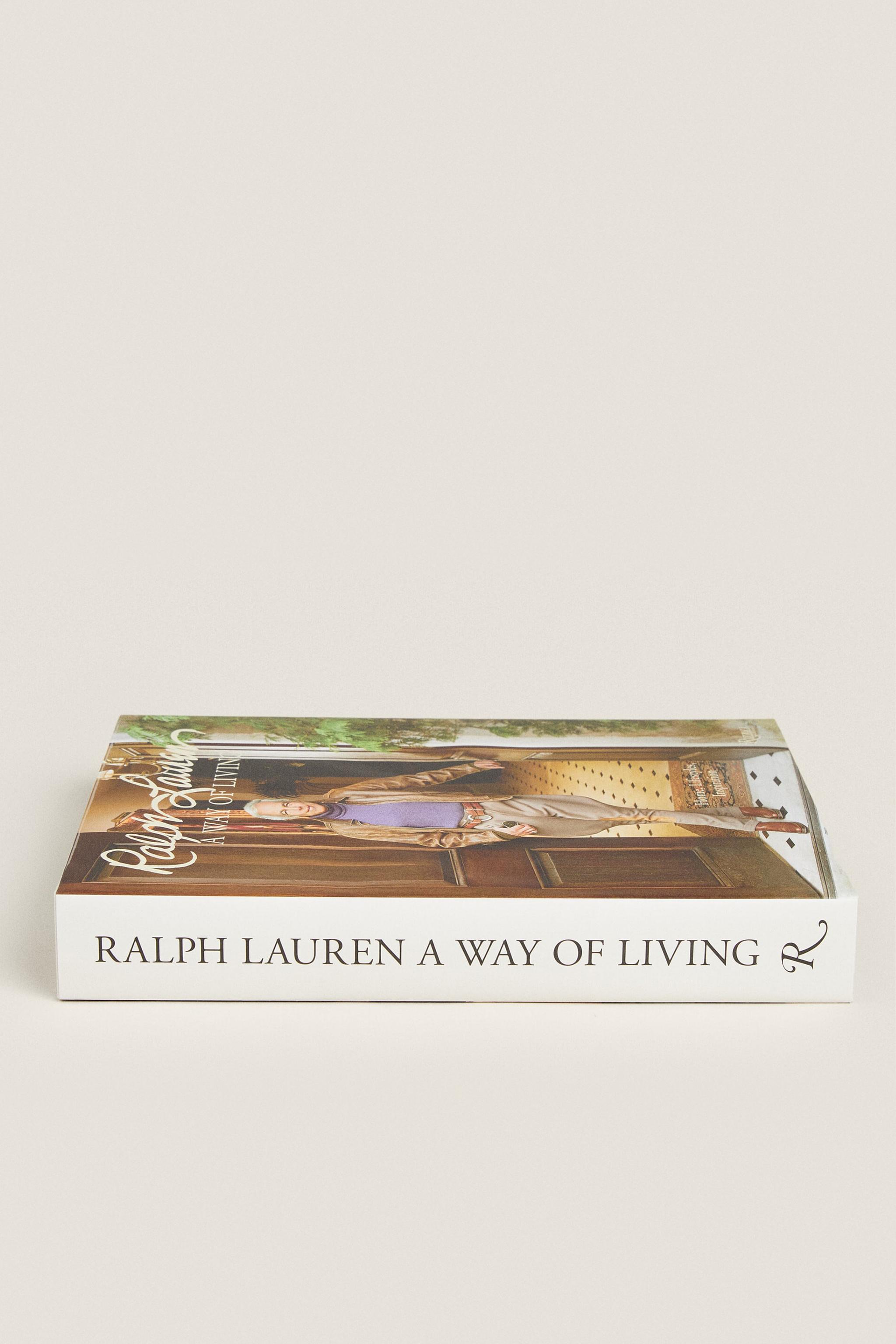 RALPH LAUREN A WAY OF LIVING BOOK