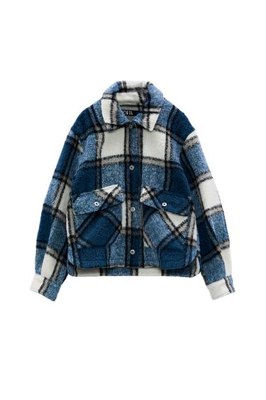 CROPPED CHECK OVERSHIRT