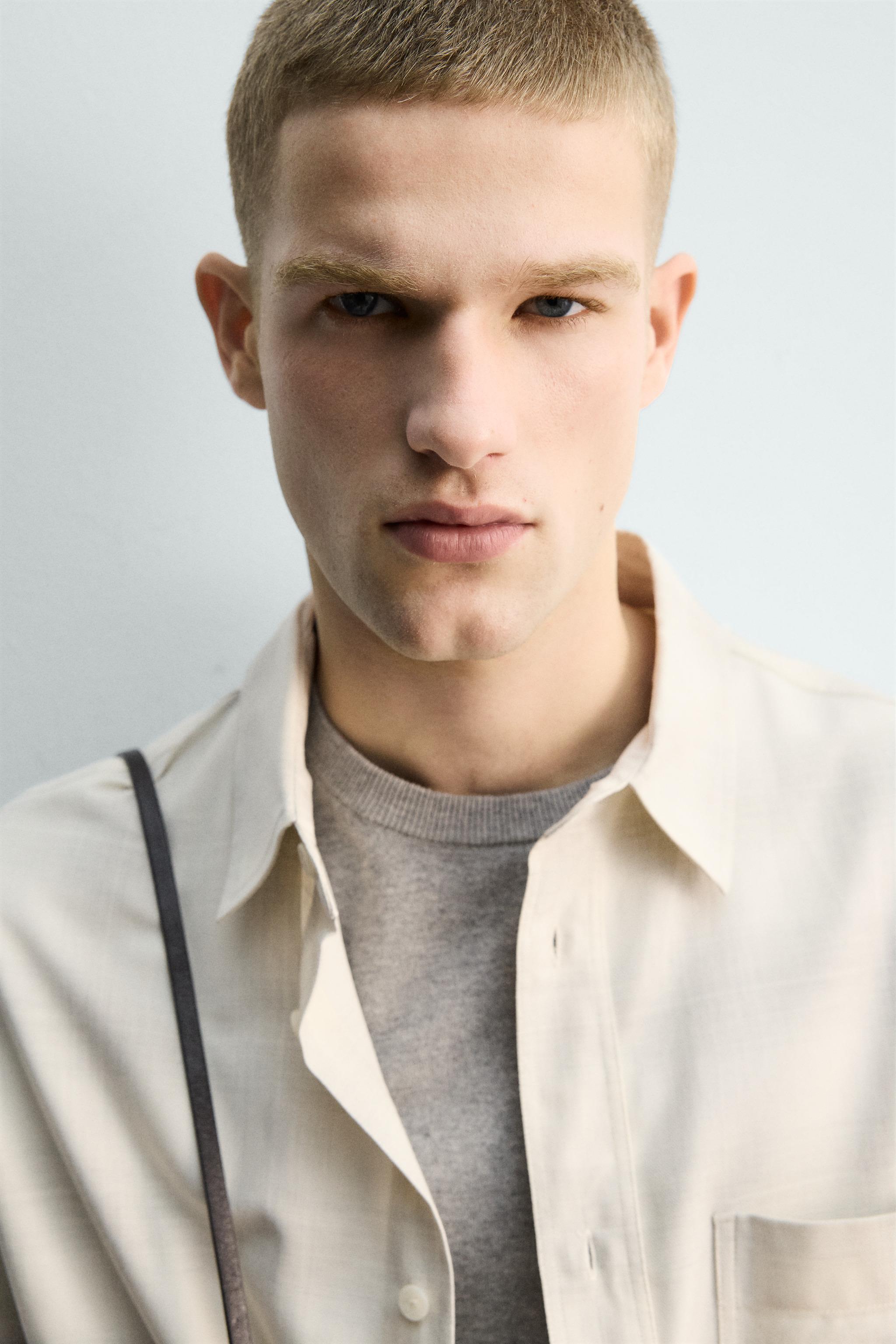 CHEMISE À CARREAUX AVEC POCHE