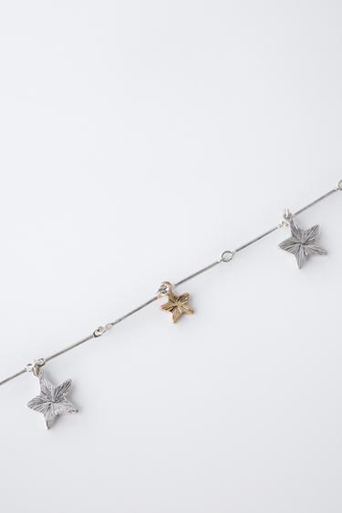 LOT COLLIER ÉTOILES ET BAGUE - Argent de Zara - Image 1