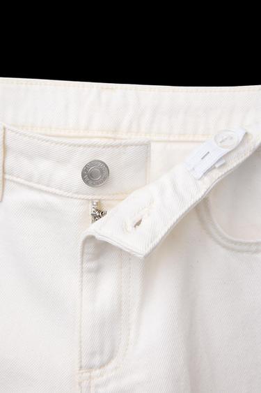 RELAXED-JEANS IM BAGGY-FIT - Cremefarben von Zara