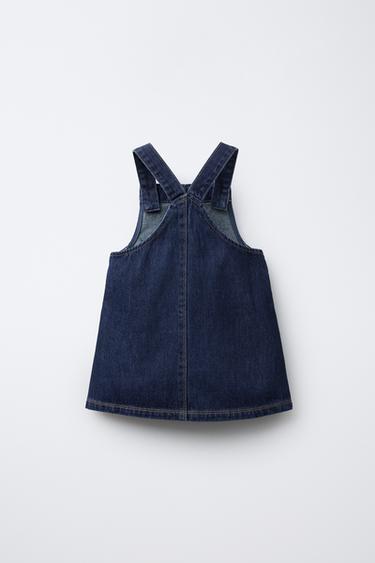 PICHI DENIM FLORES BORDADAS - Azul de Zara