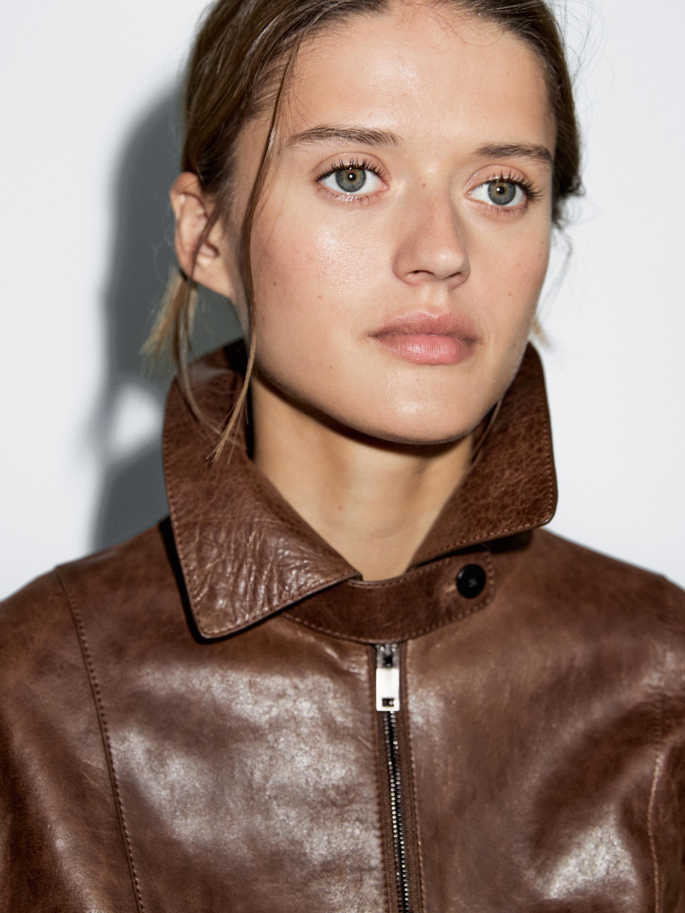 Leather Massimo Dutti Woman | ZARA United States