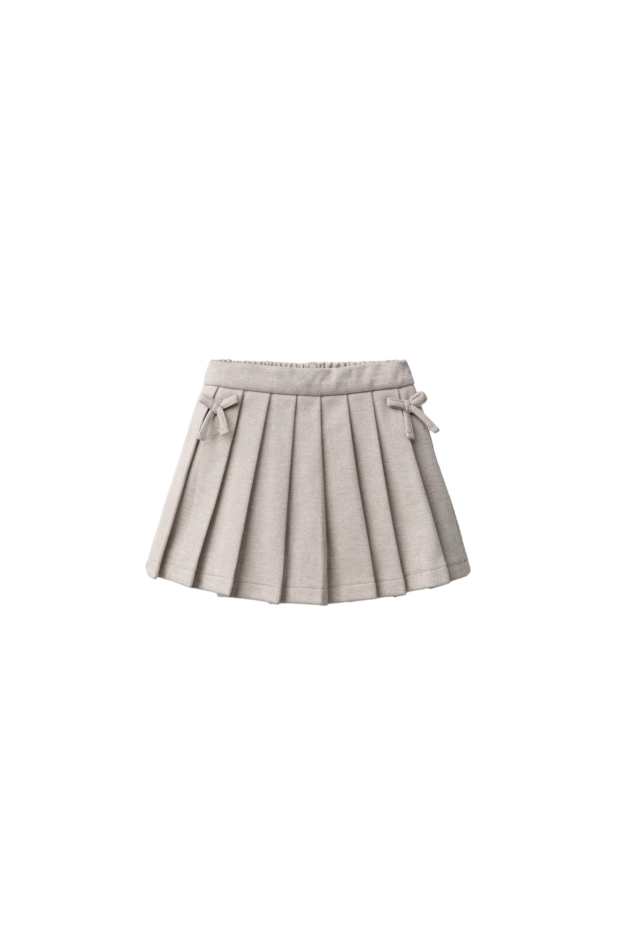FALDA BERMUDA ESTRUCURA TABLAS LAZOS
