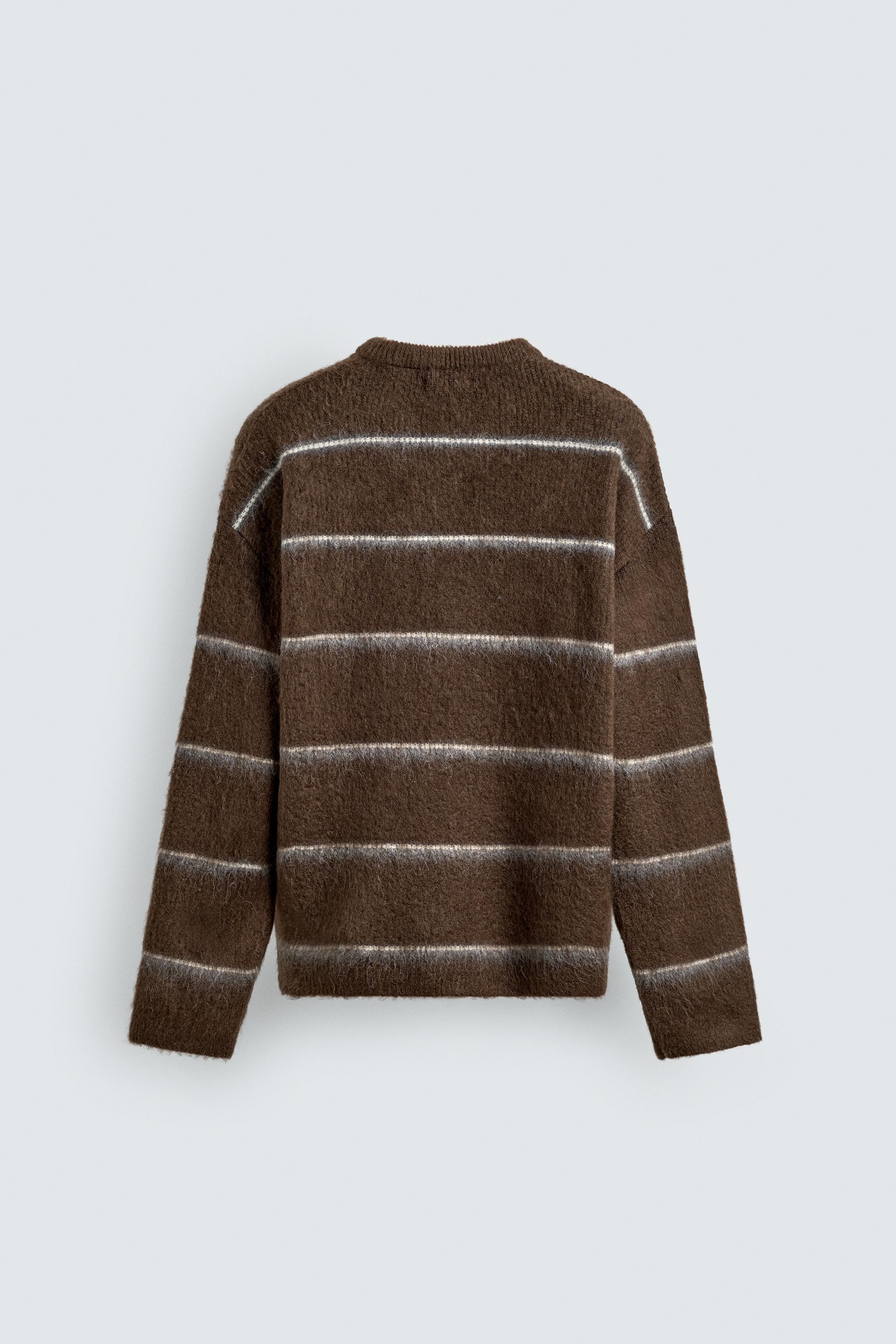 STRIPED TEXTURED JUMPER