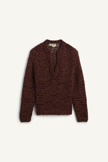 CRCHT KNT 16 - Brown by Zara