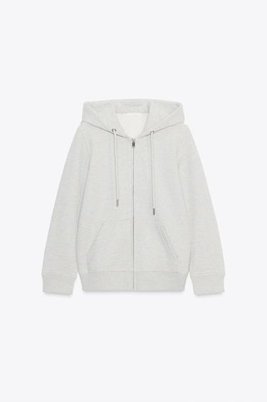HOODIE - Gris vigoré de Zara