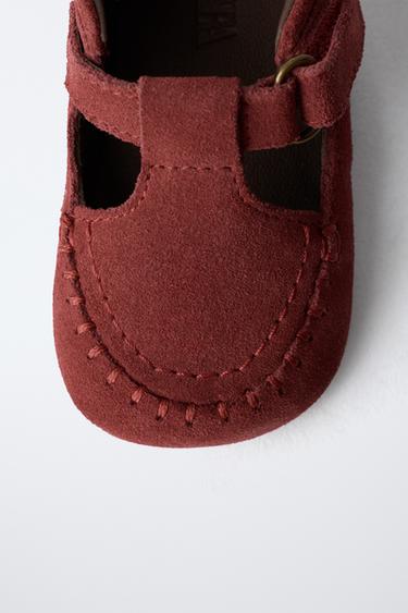 CHAUSSURES T EN CUIR - Rose de Zara - Image 5