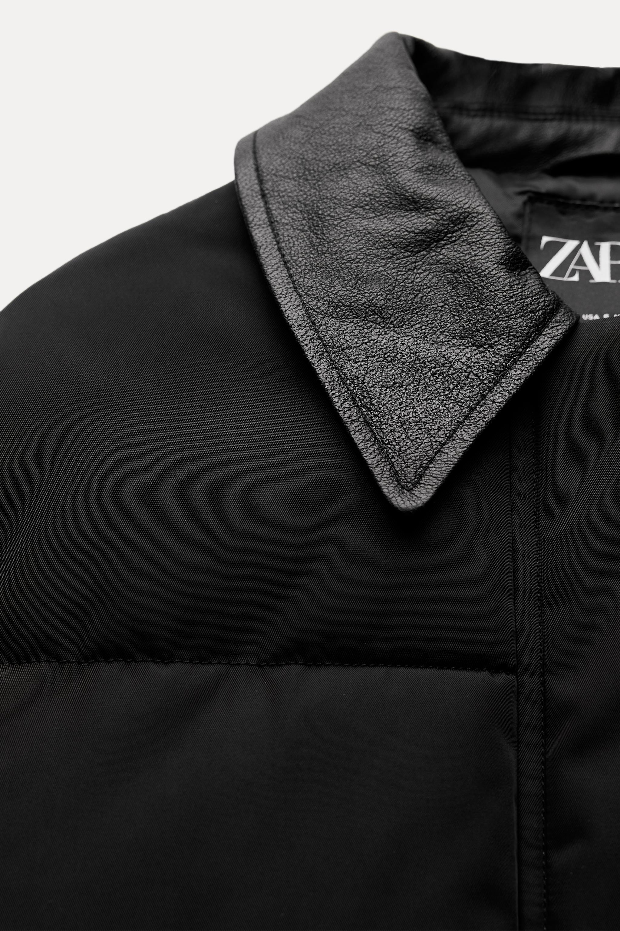 COMBINATION ANORAK ZW COLLECTION - Black | ZARA United States