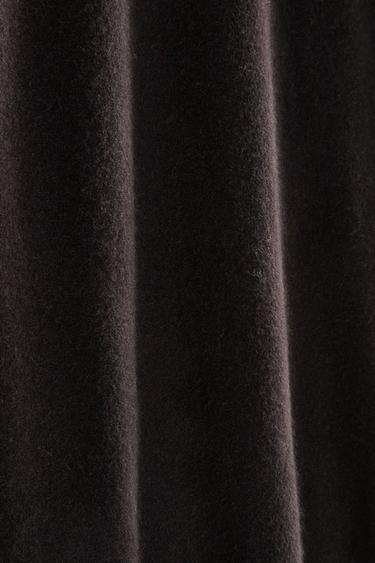 CASHMERE DRESS - Dark brown by Zara - Image 3