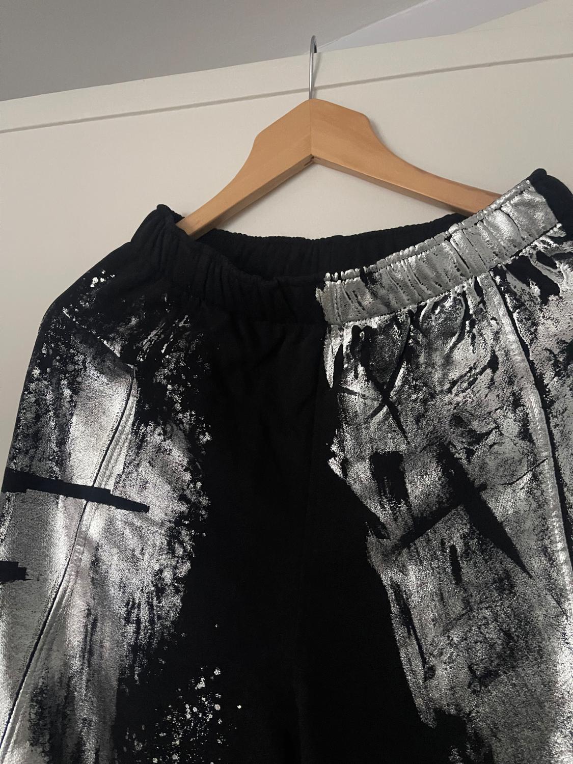 FOIL JOGGER TROUSERS - Image 4