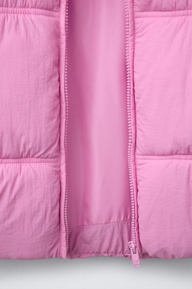 PUFFER JACKET - Pink by Zara - Image 4