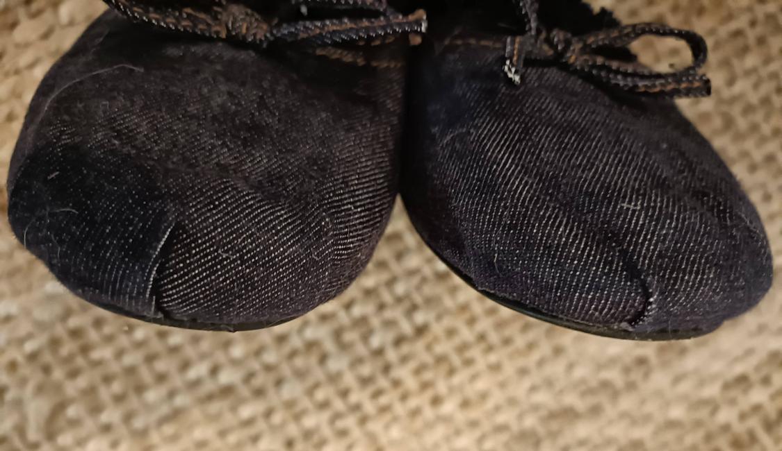 FAUX FUR BALLET FLATS - Image 5