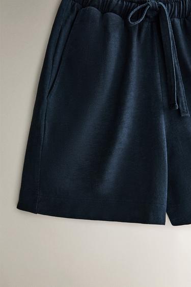 COTTON SHORTS - Blue by Zara - Image 2