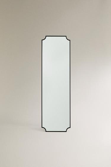 Zara BLACK METAL MIRROR - Black