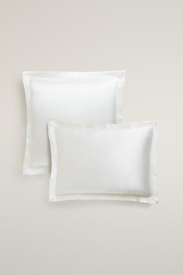 MULBERRY SILK PILLOWCASE - Ecru by Zara - Image 0