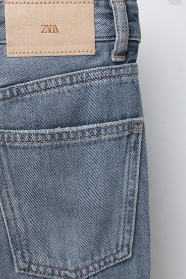 STRAIGHT LEG JEANS - Blue / Grey de Zara - Image 3