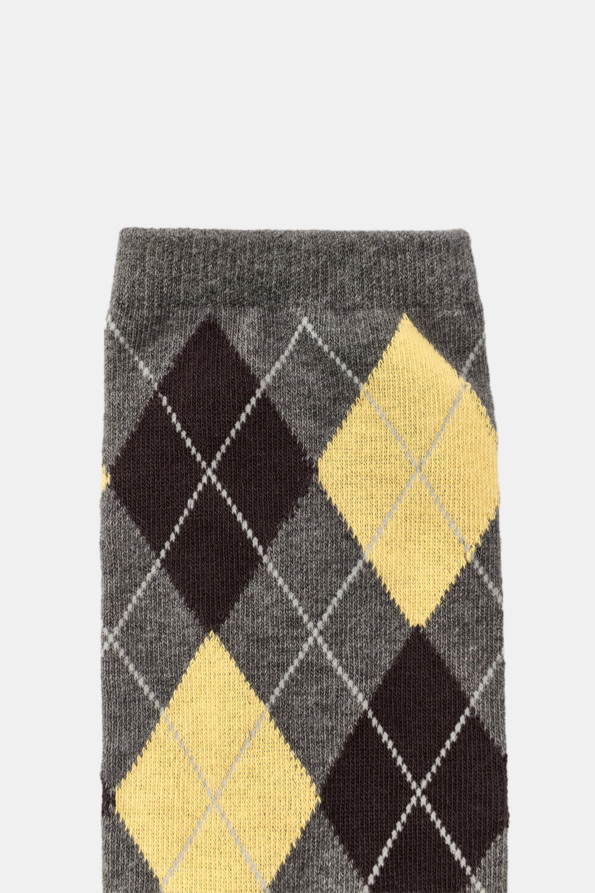 CHAUSSETTES IMPRIMÉ LOSANGES