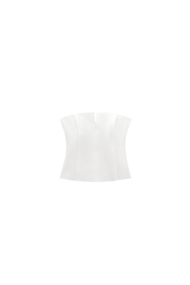 ΤΟΠ BUSTIER ΜΕ ΡΑΦΕΣ