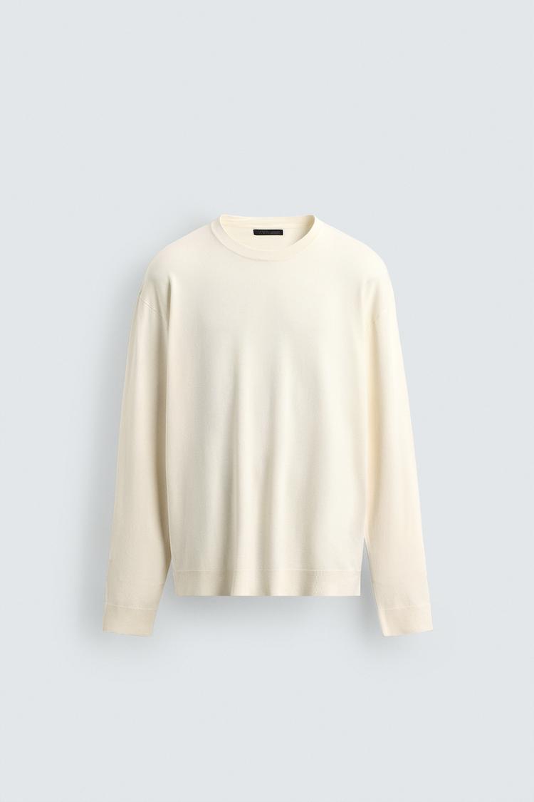 ZARA BASIC REGULAR FIT JUMPER