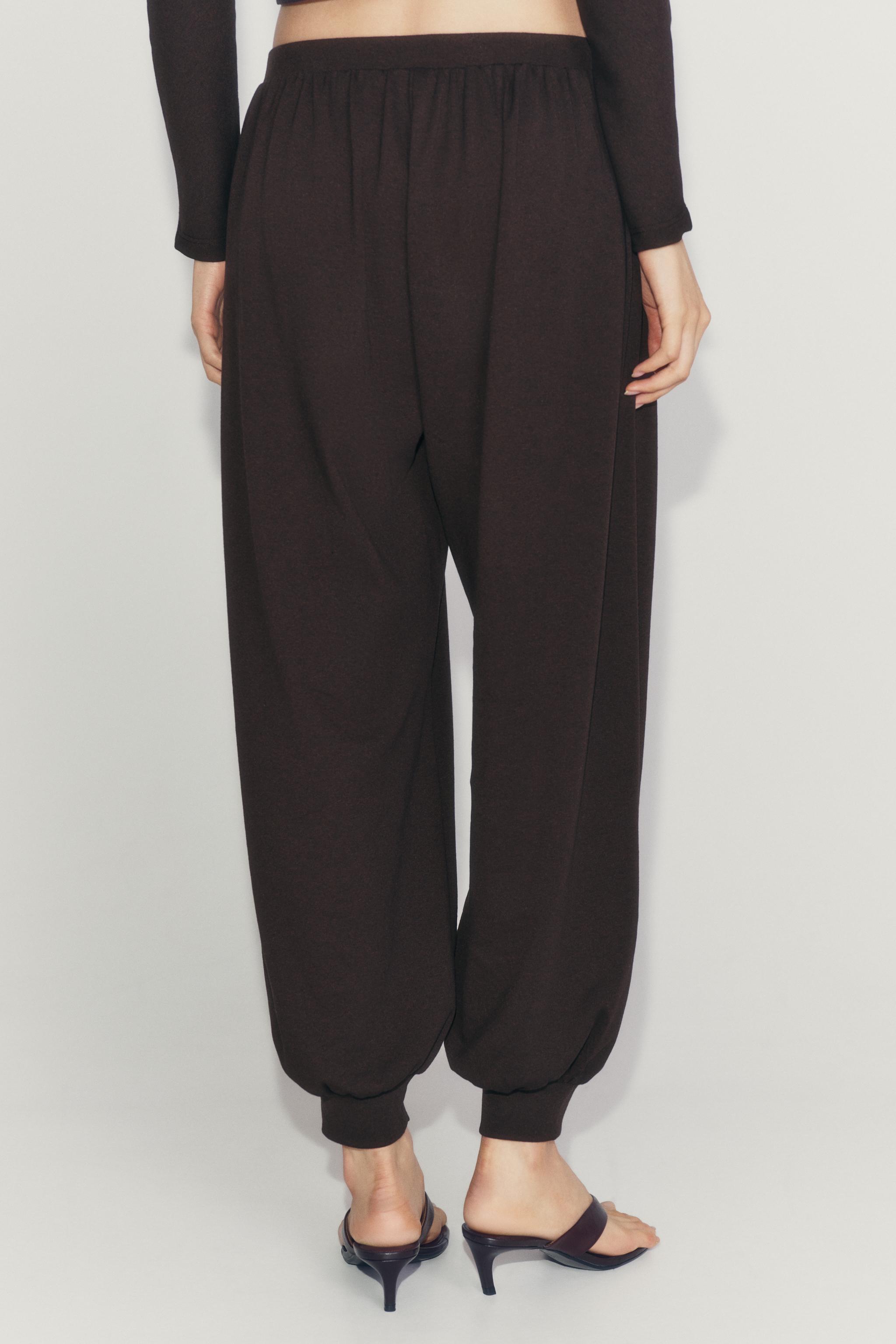 Zara Şalvar Pantolon görsel 4