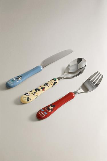 ENSEMBLE DE COUVERTS ENFANT MICKEY & MINNIE ©DISNEY (ENSEMBLE DE 3) - Multicolore de Zara - Image 1