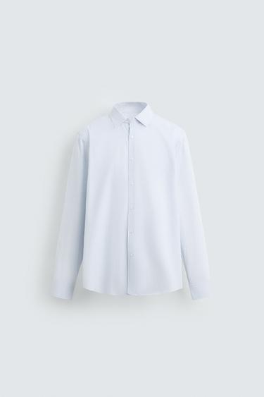 Zara REGULAR FIT SHIRT - White - Image 0