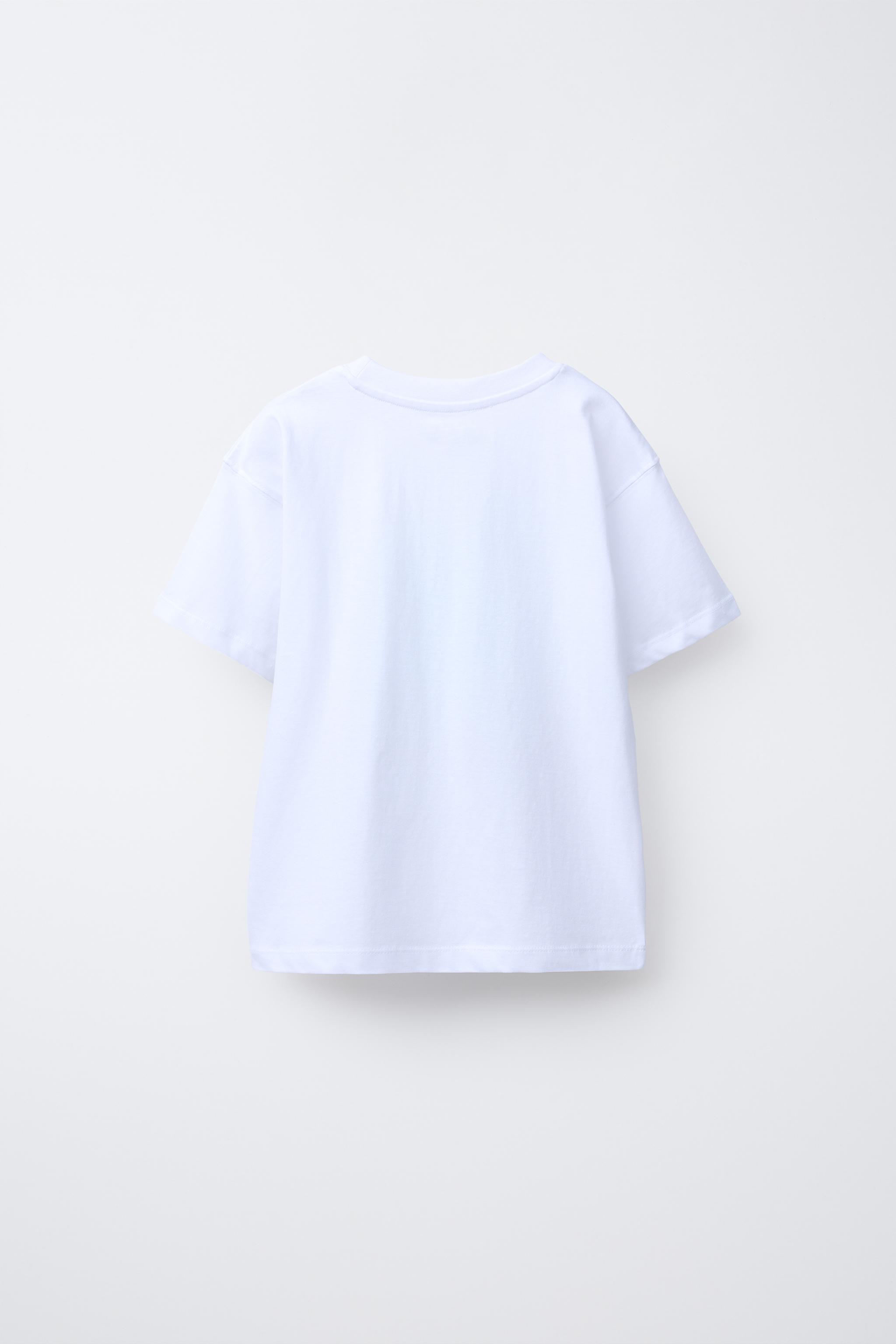 GRAFFITI PRINT T-SHIRT - White | ZARA United States