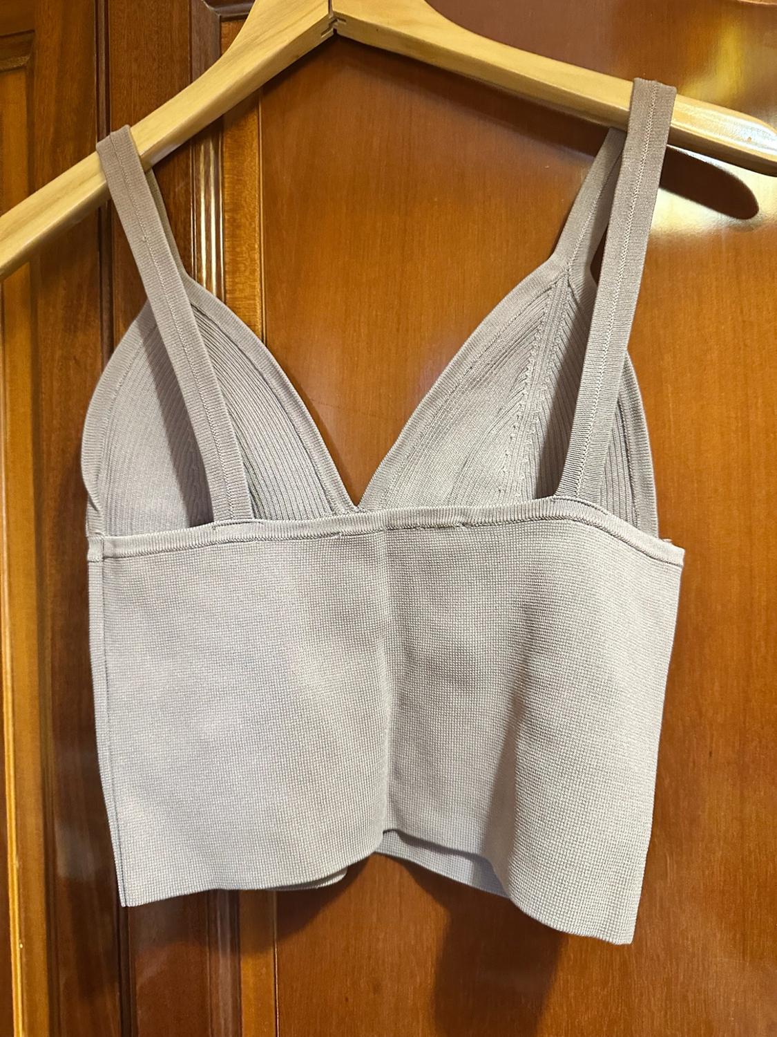 KNIT CROP TOP - Image 2